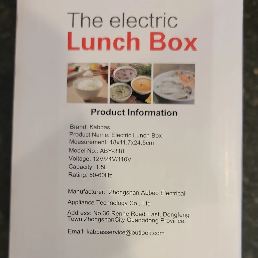 Kabbas Electric Lunchbox - Picture 2 of 4